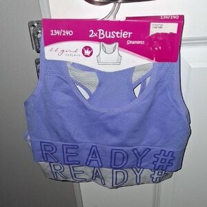 2 Girl Seamless Sport Bras